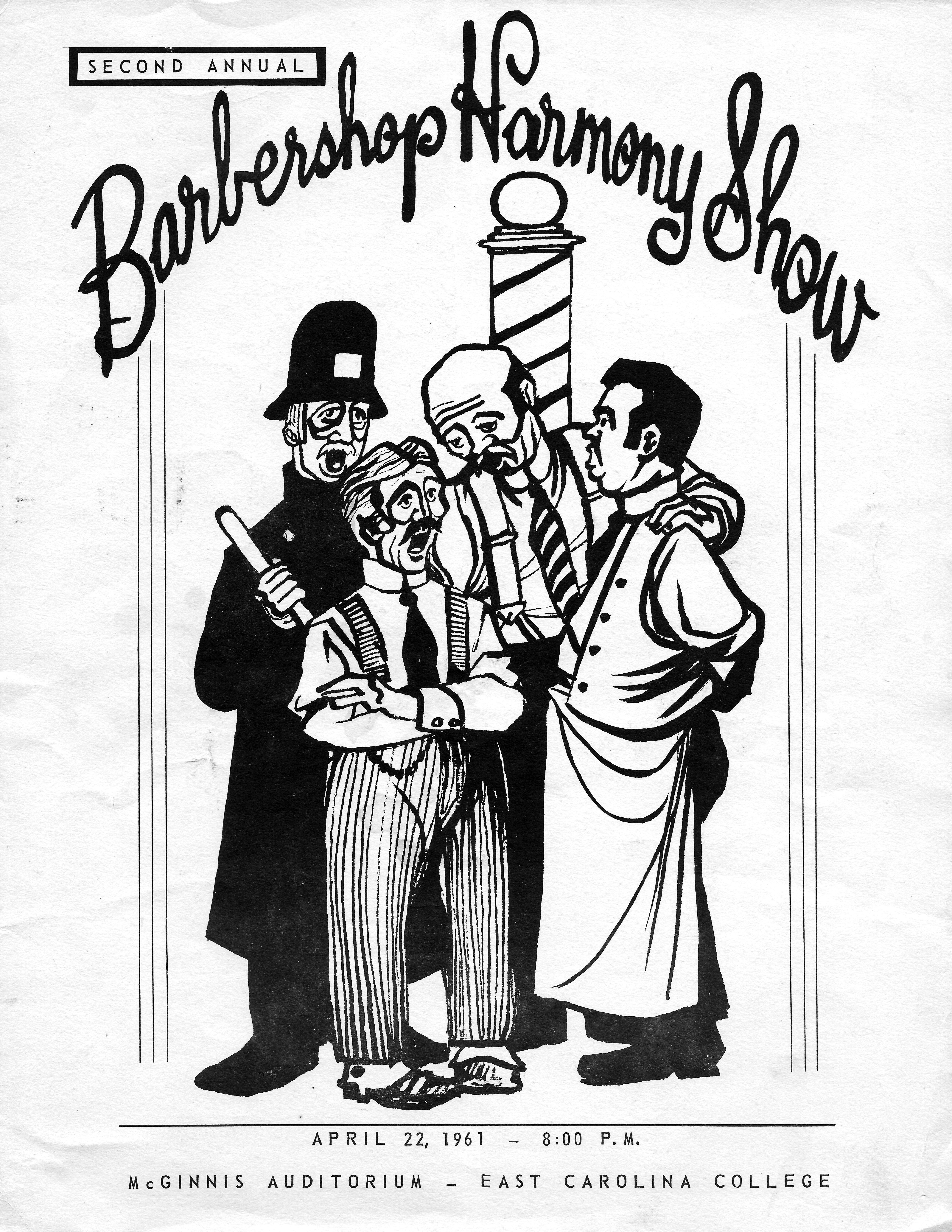 Program Cover April 22, 1961